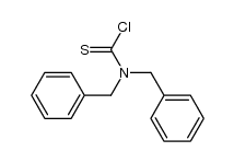 N,N-Dibenzylthiocarbamoylchlorid结构式