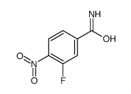 3-Fluoro-4-nitrobenzamide结构式