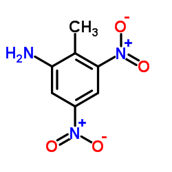 2-氨基-4,6-二硝基甲苯结构式