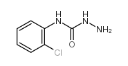 N-(2-氯苯基)-1-肼羧酰胺结构式
