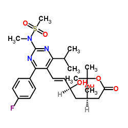 瑞舒伐他汀叔丁酯结构式