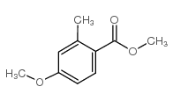 4-甲氧基-2-甲基苯甲酸甲酯结构式