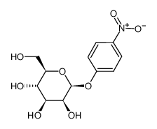 4-硝基苯基-BETA-D-吡喃甘露糖苷结构式
