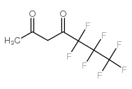 5,5,6,6,7,7,7-七氟庚烷-2,4-二酮结构式
