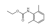 ethyl 2,6-dimethylphenylcarbamate结构式
