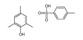 4-methylbenzenesulfonic acid,2,4,6-trimethylphenol结构式