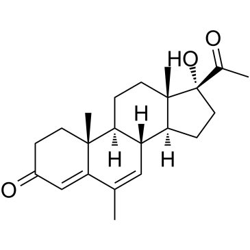 甲地孕酮结构式