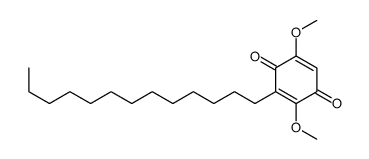 2,5-DIMETHOXY-3-TRIDECYL-[1,4]BENZOQUINONE结构式