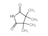 2,5-Pyrrolidinedione,3,3,4,4-tetramethyl-结构式