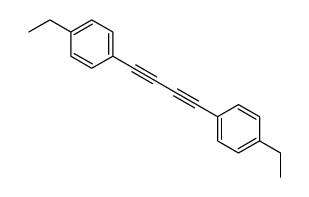 1-ethyl-4-[4-(4-ethylphenyl)buta-1,3-diynyl]benzene结构式