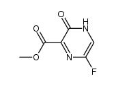 methyl 6-fluoro-3-oxo-3,4-dihydro-2-pyrazinecarboxylate结构式