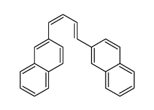 2-(4-naphthalen-2-ylbuta-1,3-dienyl)naphthalene结构式
