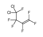 4,4-Dichloro-1,1,2,3,3,4-hexafluoro-1-butene结构式