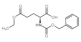 N-Cbz-L-谷氨酸-5-乙酯结构式