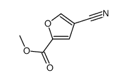 4-氰基-呋喃-2-甲酸甲酯结构式