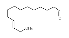 (E)-TETRADEC-11-ENAL结构式