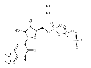 2-Thiouridine5'-triphosphatetetrasodiumsalt结构式