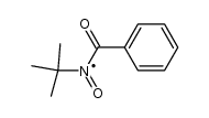 benzoyl tert-butyl nitroxide radical结构式