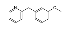 2-(m-Methoxybenzyl)pyridine结构式