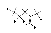 perfluoro-2-methyl-2-pentene结构式
