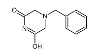 1-Benzyl-3,5-piperazinedione结构式