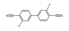 3,3'-difluoro-[1,1'-biphenyl]-4,4'-dicarbonitrile结构式