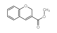 2H-CHROMENE-3-CARBOXYLIC ACID METHYL ESTER结构式