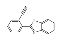 2-Benzothiazol-2-yl-benzonitrile结构式