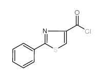 2-苯基-1,3-噻唑-4-羰酰氯结构式