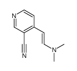 (E)-4-(2-(二甲基氨基)乙烯基)烟腈结构式