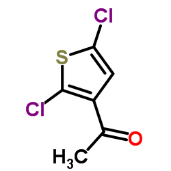 2,5-二氯-3-乙酰基噻吩结构式