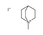 1-methyl-1-azoniabicyclo[2.2.2]octane,iodide结构式