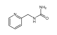 N-(2-pyridylmethyl)urea结构式