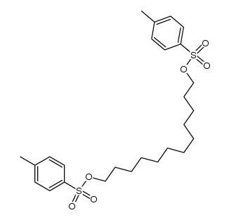 1,12-bis(p-toluenesulfonyloxy)dodecane结构式