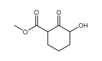 methyl 3-hydroxy-2-oxocyclohexanecarboxylate结构式