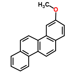 3-Methoxychrysene结构式