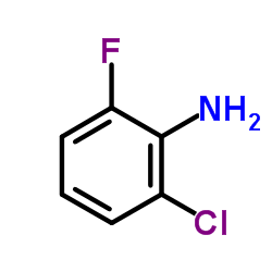 2-氯-6-氟苯胺结构式