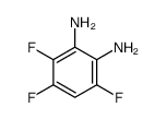 3,4,6-trifluorobenzene-1,2-diamine结构式