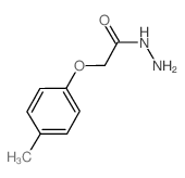 对甲苯氧基乙酸肼结构式
