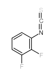 2,3-二氟苯基异硫氰酸酯结构式
