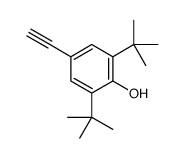 PHENOL, 2,6-BIS(1,1-DIMETHYLETHYL)-4-ETHYNYL-结构式