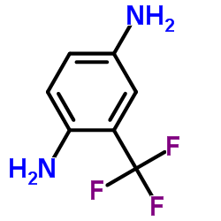 2,5-二氨基三氟甲苯结构式