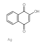4-hydroxynaphthalene-1,2-dione,silver结构式