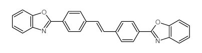 Benzoxazole, 2,2'-[(1E)-1,2-ethenediyldi-4,1-phenylene]bis- (9CI)结构式
