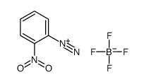 2-硝基重氮苯四氟硼酸盐结构式