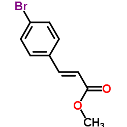 3-(4-溴苯基)-2-丙酸甲酯结构式