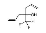 4-Hydroxy-4-(trifluoromethyl)hepta-1,6-diene结构式