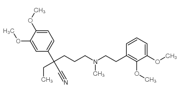 (S)-(-)-盐酸维拉帕米结构式