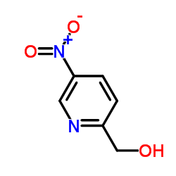 3-硝基-6-吡啶甲醇结构式