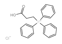 2-(羧乙基)三苯基氯化膦结构式
